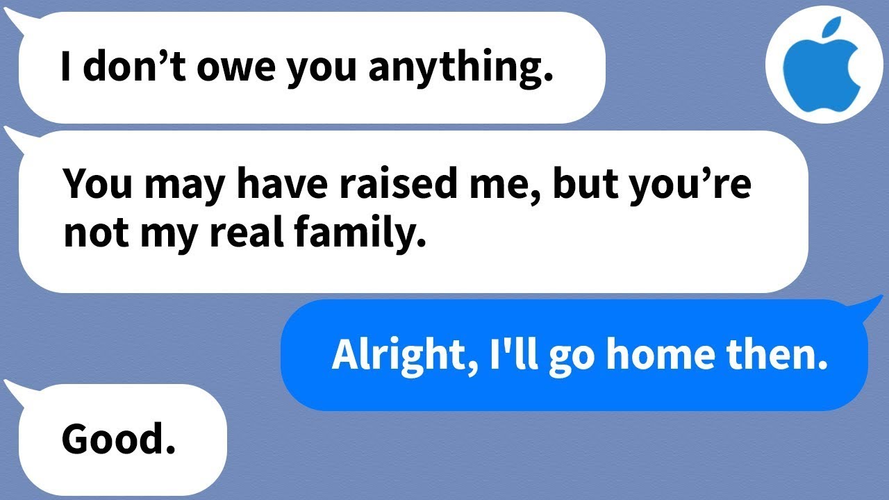 【Apple】My niece who I raised didn't want me at her wedding, so I went home, but then...