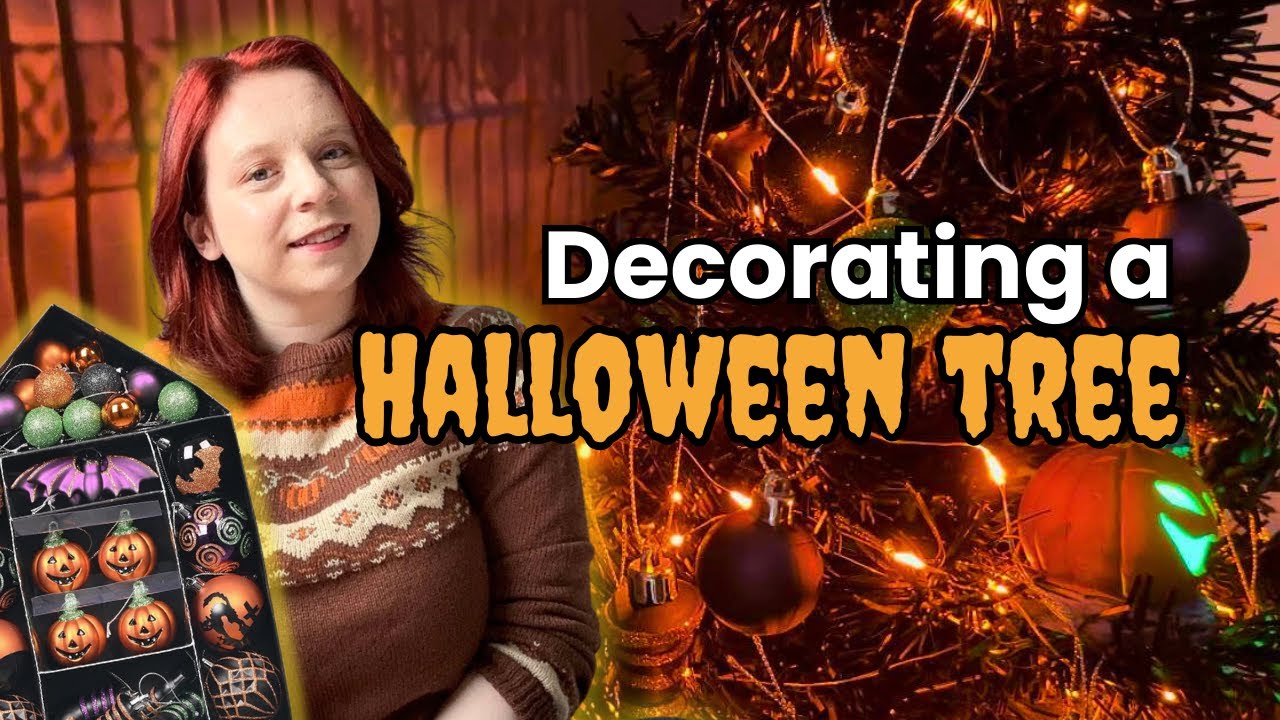 Halloween Tree Decorating 🎃🎄 | Spooky Month 2024