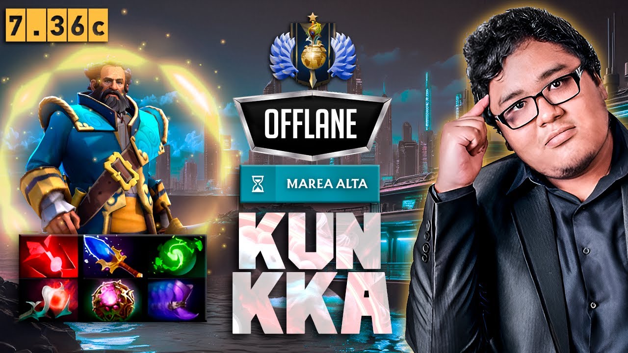 KUNKKA ► ¿EL NERF LO DEJO FUERA DEL META? LA BUILD CLÁSICA ES LA QUE PRIMA