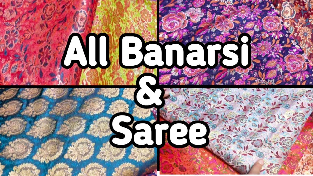 All Banarsi & Saree | Mokesh Suit | Shaheen Bazar Peshawar | @Waqas_Vlogs786