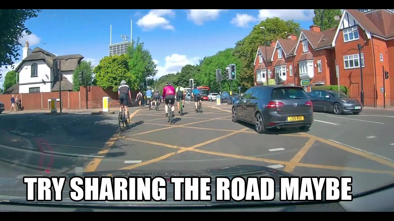 Bad UK Driving Vol 87 Stupid Cyclist & Pedestrian Compilation