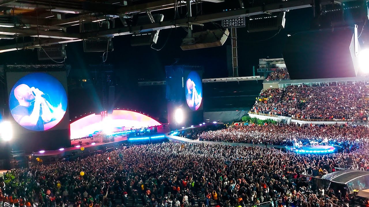 Coldplay - Viva La Vida - Hymn For The Weekend. Bogotá Colombia 2022 [4K]