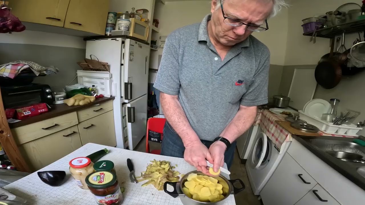 Küchenschlacht. Kartoffelgratin mit viel Arbeit