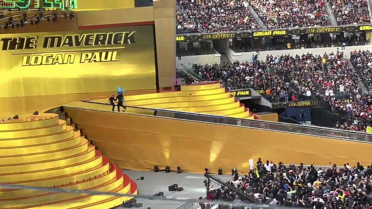 [4K] Logan Paul WrestleMania 39 Entrance LIVE