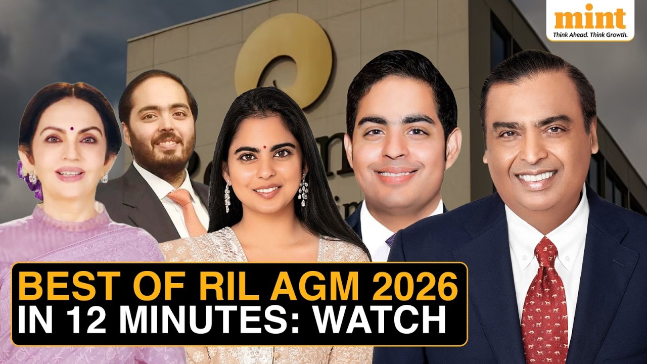 Best Of Reliance AGM 2026: Jio IPO, Meta AI Deal, Retail Blitz, New Energy Plans