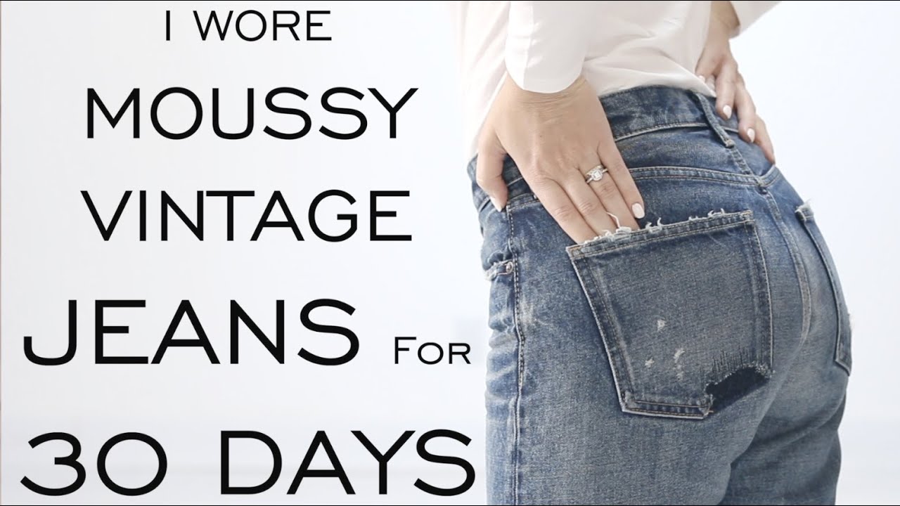 Я носила ОДНУ ПАРУ ДЖИНСОВ в течение 30 дней: Moussy Vintage Denim: Уличная одежда: Эмили Уитли