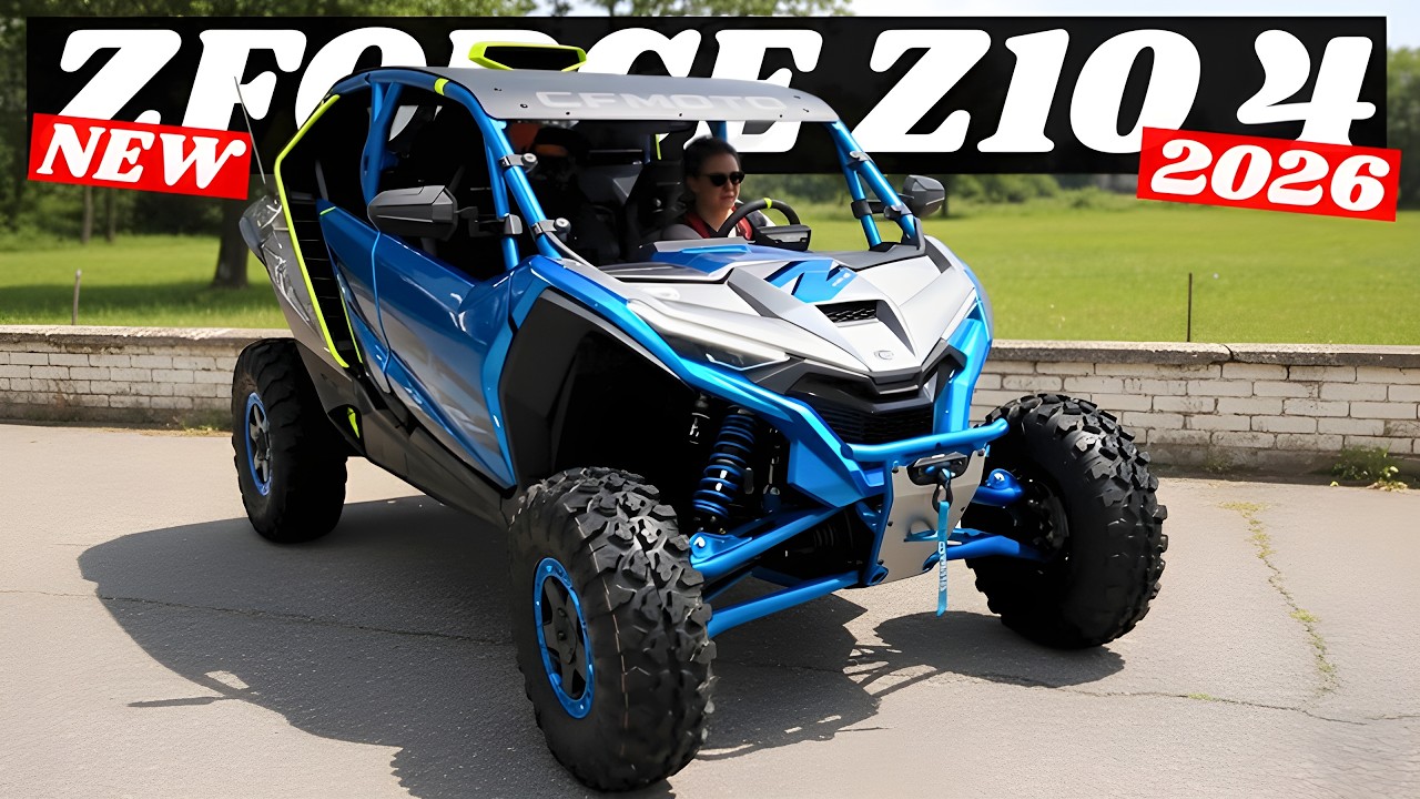 2026 NEW CFMoto ZForce Z10 4 &mdash; The Ultimate Next-Gen Off-Road Beast!