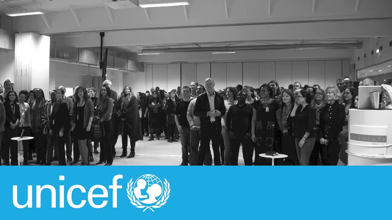 UNICEF Supply Division sings Imagine