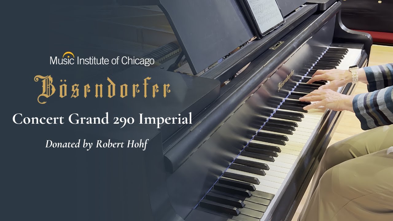 Bösendorfer Concert Grand 290 Imperial Arrives at MIC