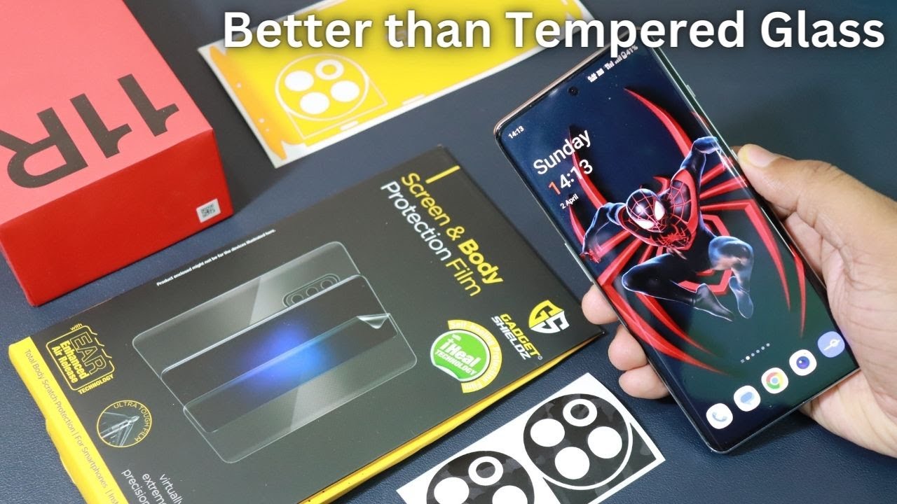 Oneplus 11r Screen Protector & Camera Protector, Skins -  Better than UV Tempered Glass