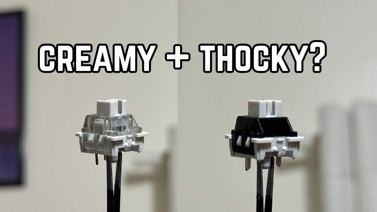 Попробуйте эти... Leobog Graywood v3 против v4 | Лучшие переключатели для Creamy Thock #переключа...