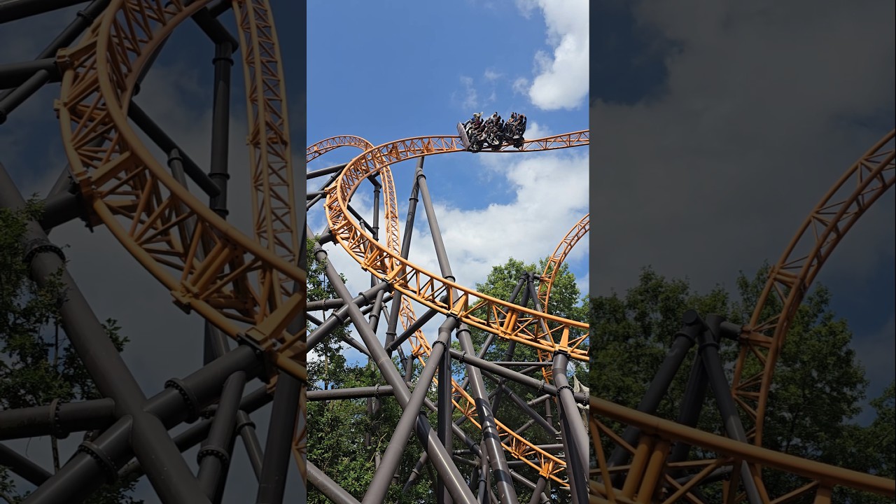 Fury is the stand out coaster at Bobbejaanland! 