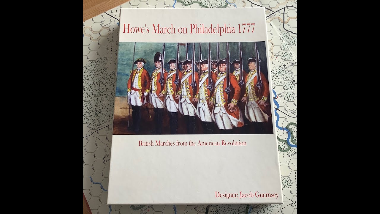 British Marches of the American Revolution - A new unpublished game from designer Jacob Guernsey