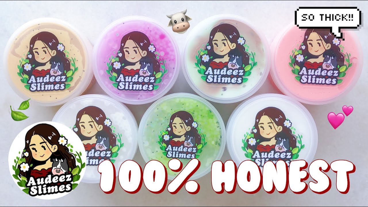 $100 AUDEEZSLIMES FAMOUS SLIME SHOP REVIEW!
