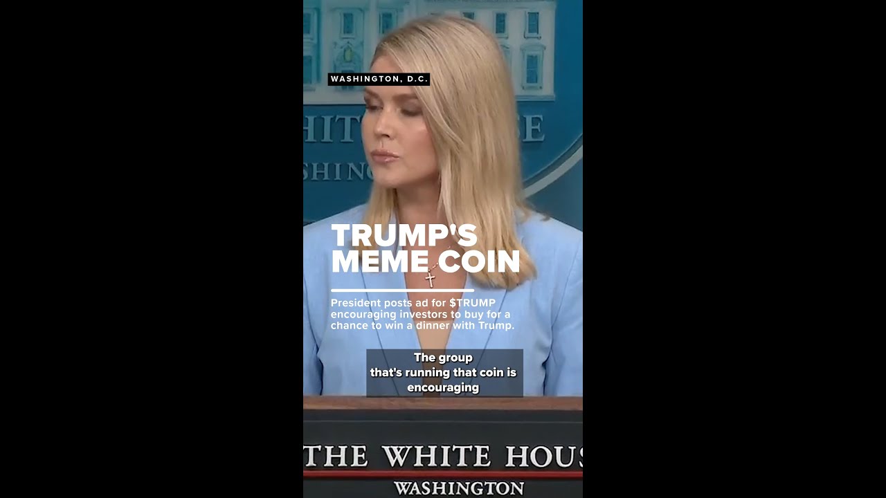 $TRUMP meme coin investors can win a dinner with the President