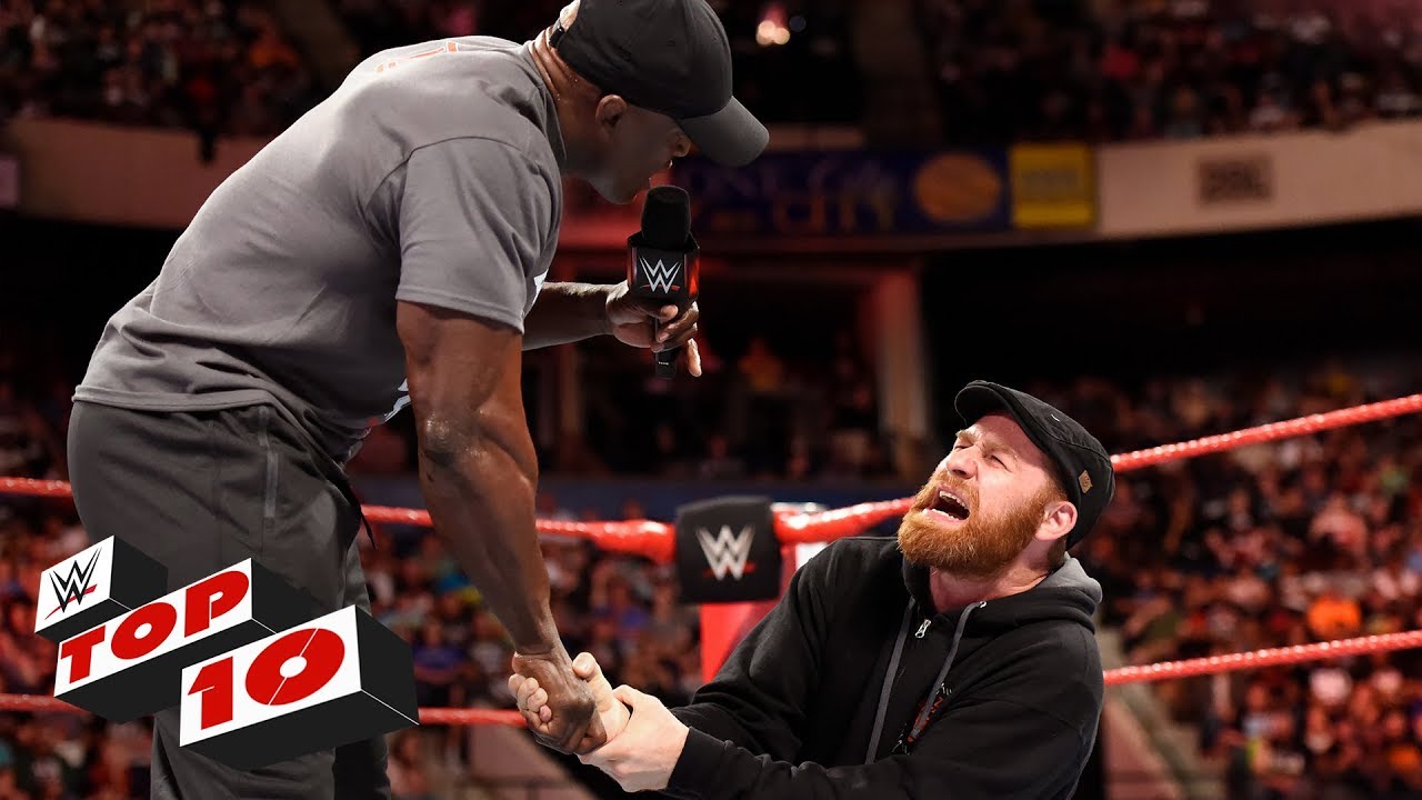 10 лучших моментов Raw: WWE Top 10, 28 мая 2018 г.