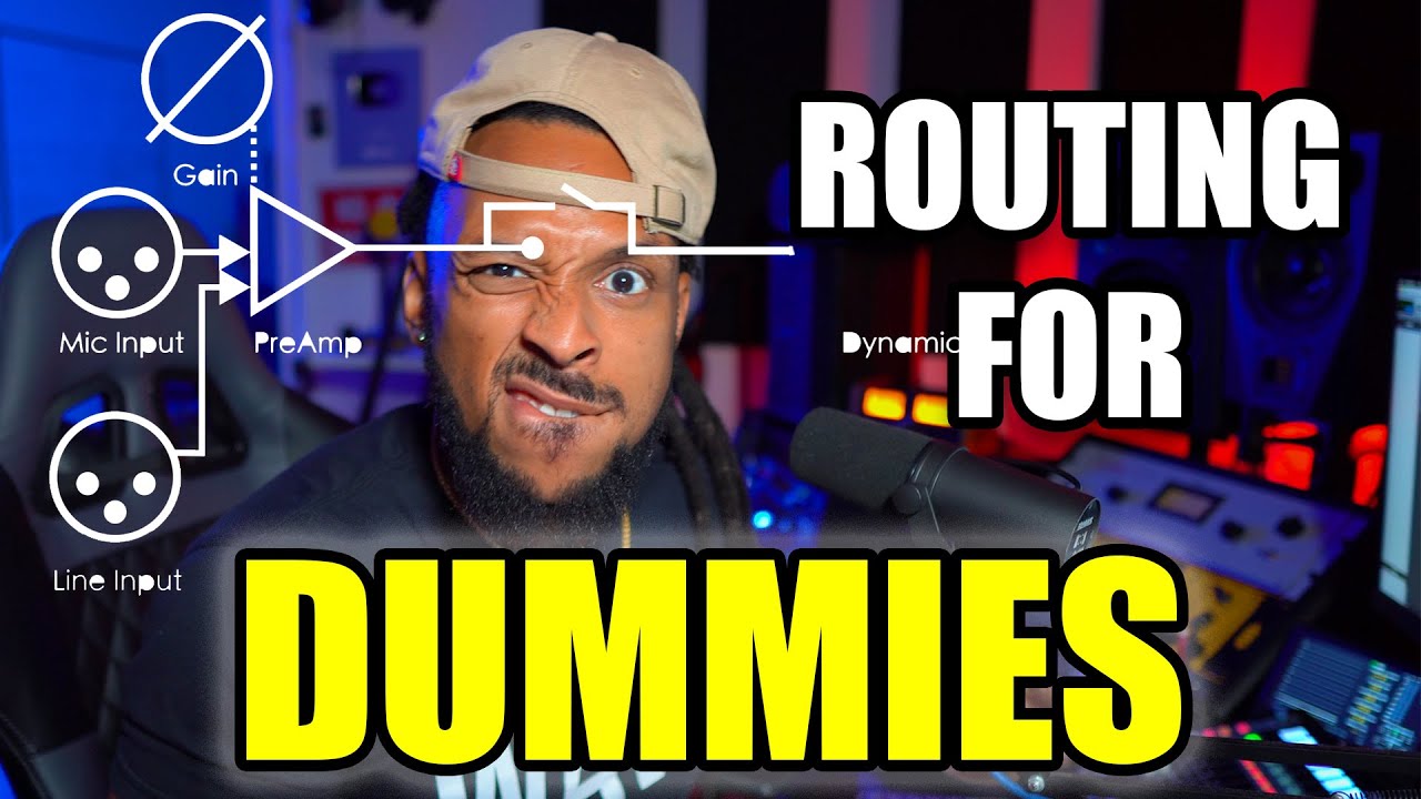 Поток сигналов и маршрутизация в сеансе Pro Tools