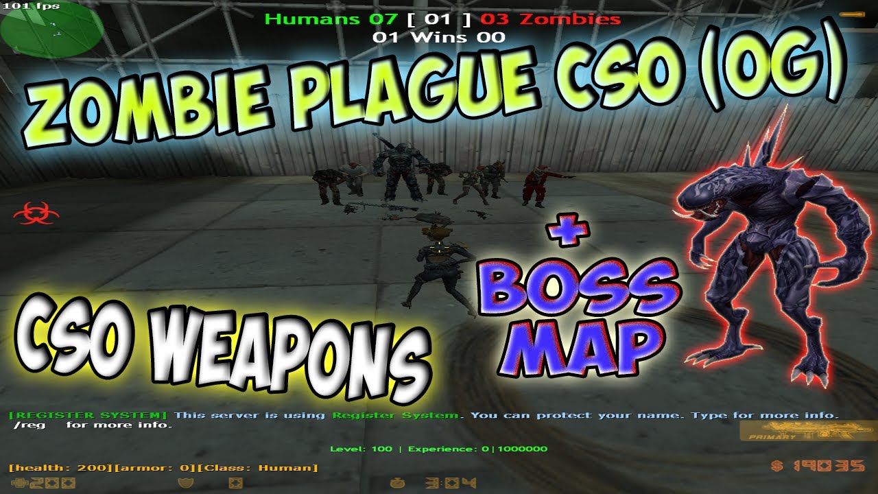 Cs 1.6 Zombie Plague CSO (OG) + Levels + Download Link