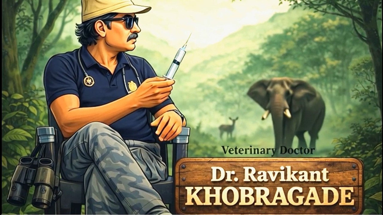 In Conversation with Veterinarian Dr. Khobragade | Tiger Science | मराठी मध्ये | Marathi Podcast