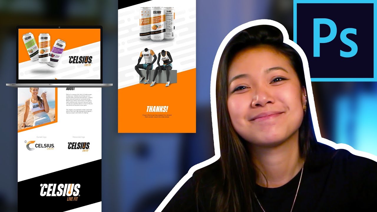 Как создать длинную прокручиваемую презентацию Behance