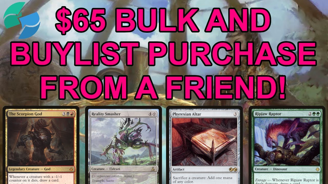 $65 Bulk and Buylist Buy + How I Always Have Cards for Cardsphere