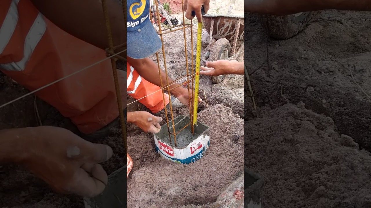 Sapata para construção civil
