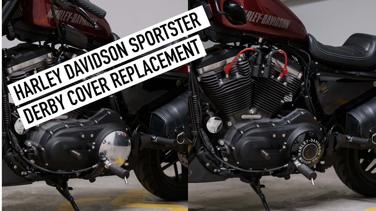 Harley Davidson Sportster: How to change the Derby Cover / Tutorial