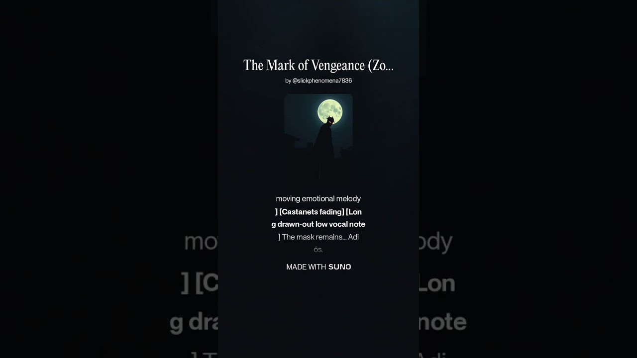 The Mark of Vengeance (Zorro's Shadow)