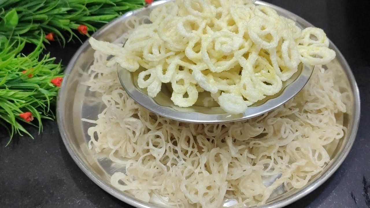 चावल का डिजाइनर पापड़ बनाने का एकदम नया तरीका