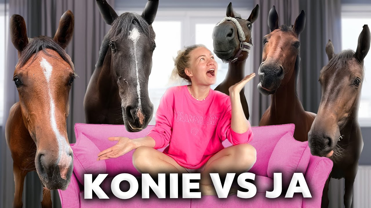 5 KONI VS 1 INFLUENCERKA | TRENING NA WIECHU Z OLĄ MUDRY