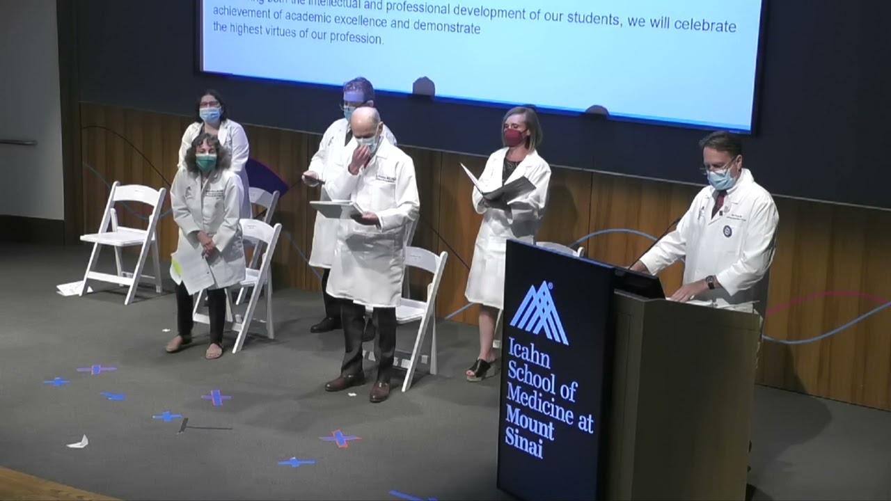 2021 PhD Lab Coat Ceremony: Student and Faculty Oaths