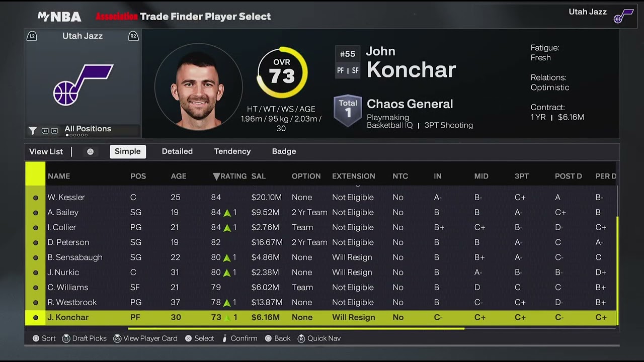 NBA 2K26 JAZZ REBUILD