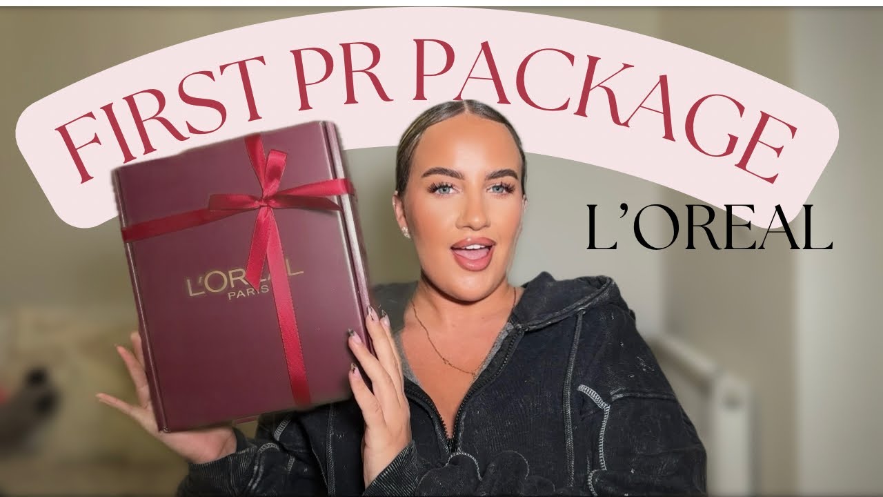 L’Oréal Sent Me PR?! 😳 | Unboxing - Laura Gold