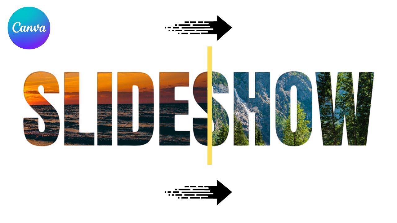 Animated Text Slide Design Tutorial in Canva