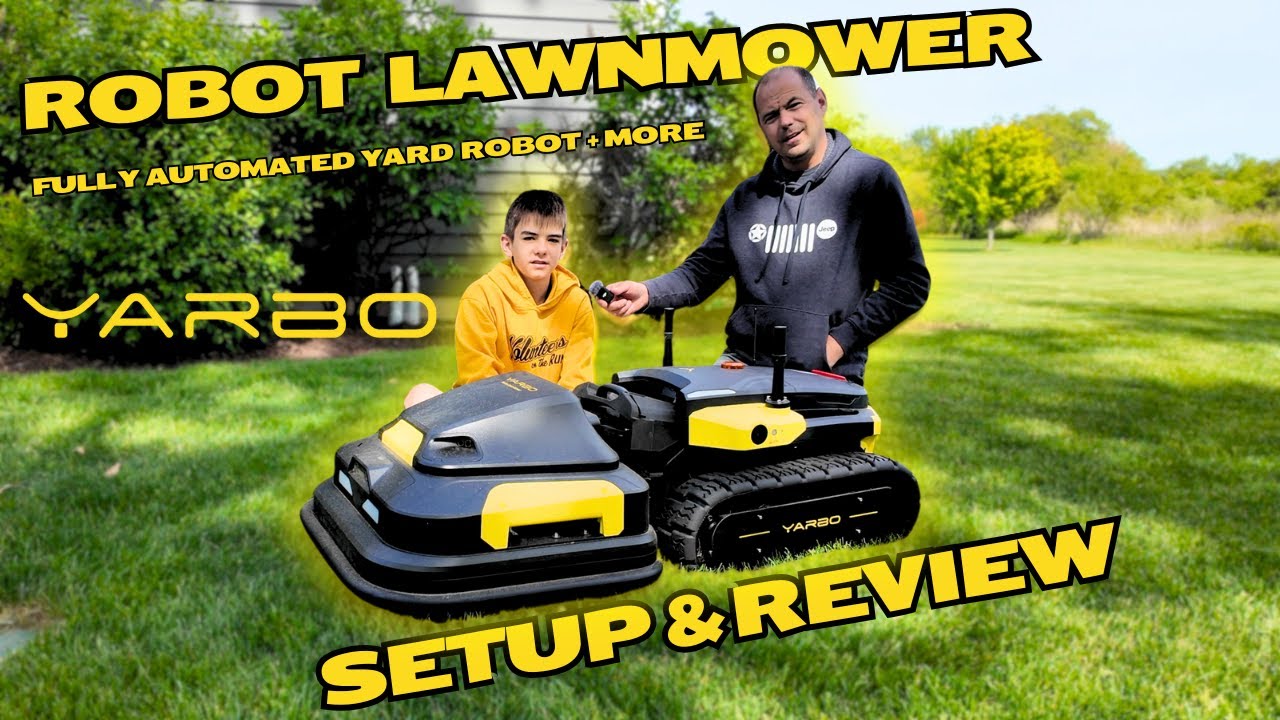 Yarbo Modular Yard Robot & Lawn Mower | 1st Look | Installation | Review | Autonomous Mowing