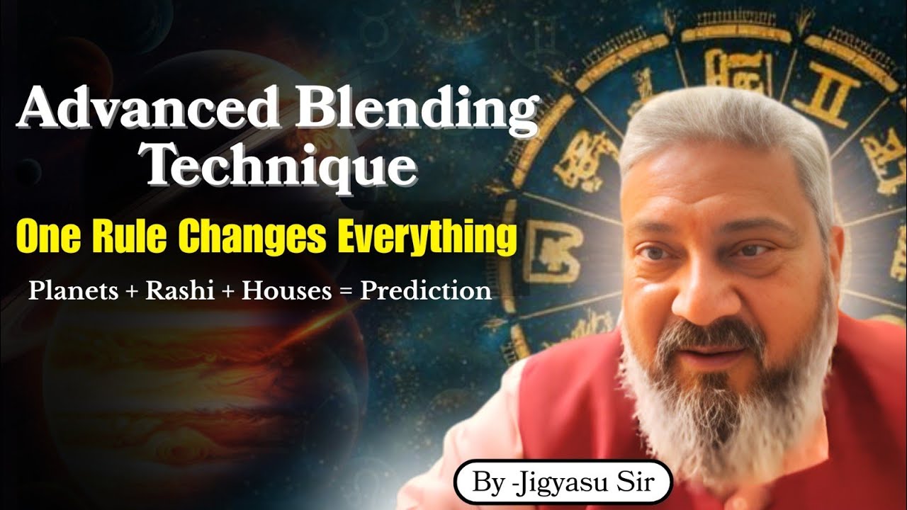 Predictive Astrology through Blending of Planet , House & Rashi with Events Timing by Jigyasu Sir 