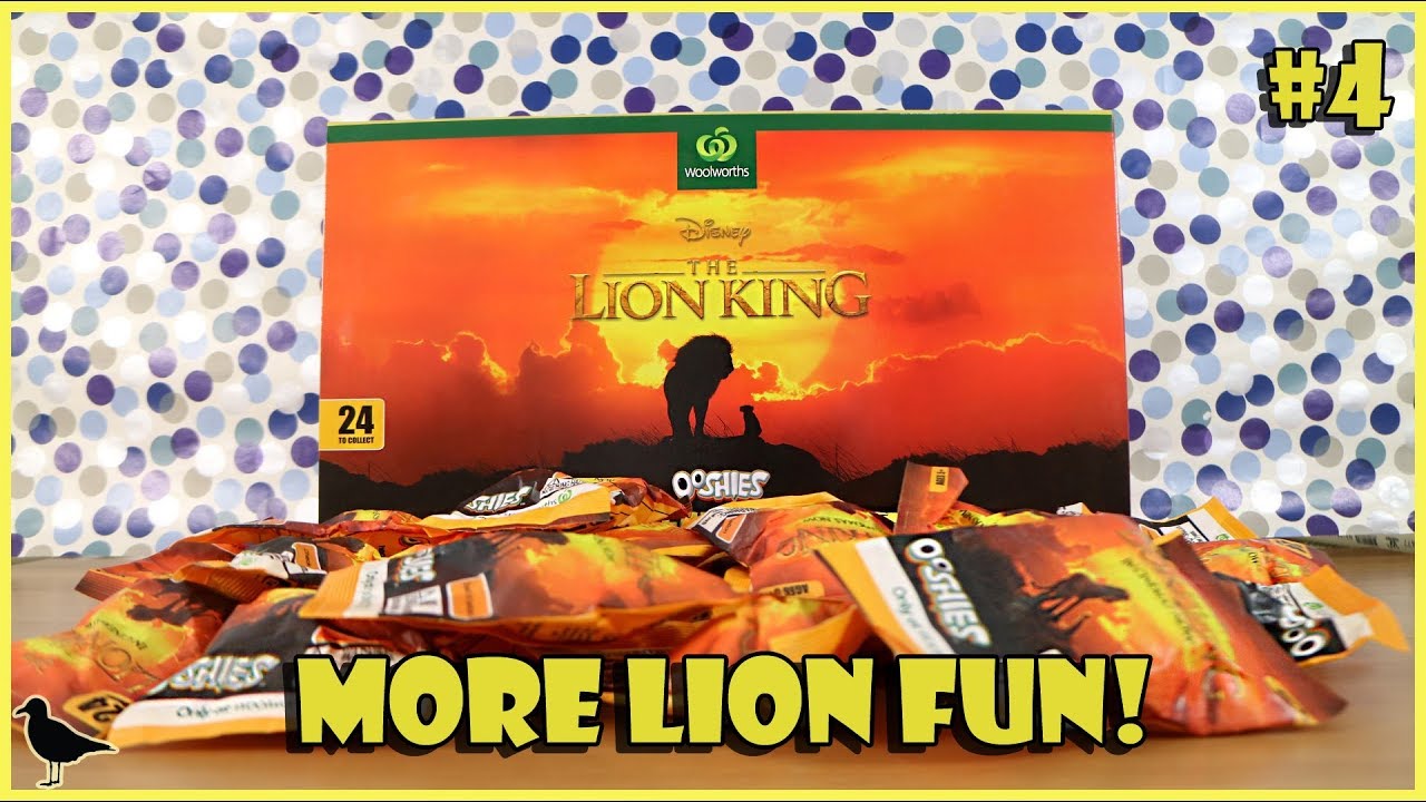 Woolworths Disney The Lion King Ooshies Opening #4 + Collection Update | Birdew Reviews
