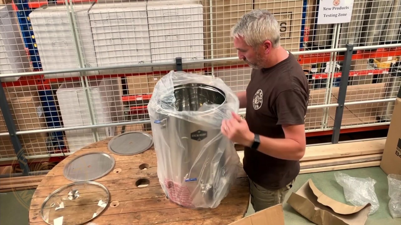 Brew Monk Electric Brew System - unboxing