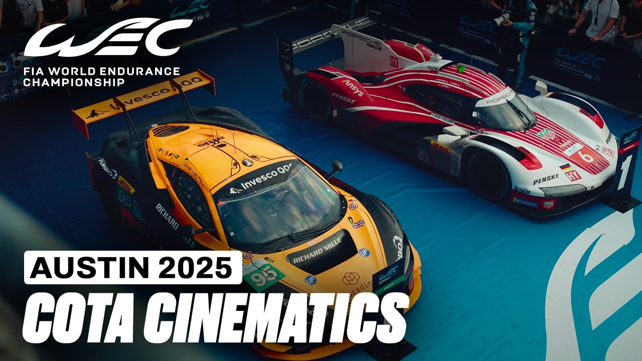 Gorgeous 4K Cinematics 🤩 Scenes of Endurance 🇺🇸 | 6 Hours of COTA 2025 | FIA WEC