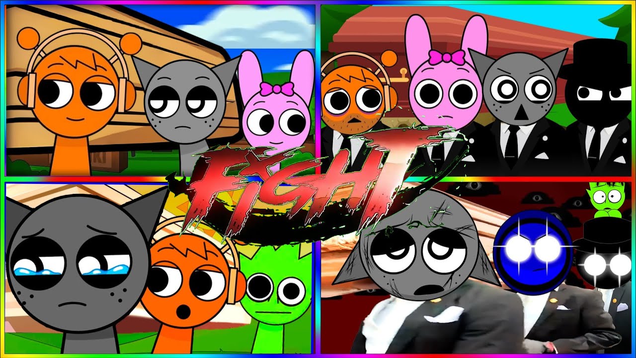 Sprunki Incredibox GameToons Coffin Dance Song SH OTTO Remix ⭐Season TilesHopEdmRush!