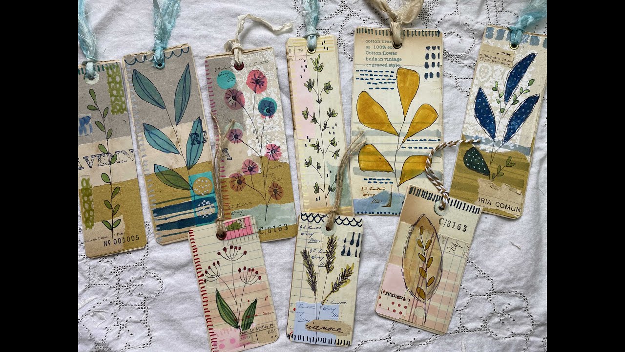 #roxysweeklychallenge | Tutorial | Collage tags with doodles | Week 41