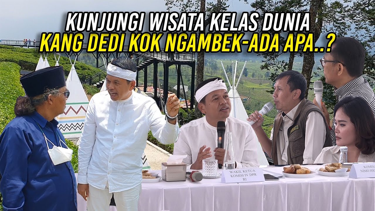 KUNJUNGAN KE PERKEBUNAN DI PANGALENGAN LIHAT WISATA KELAS DUNIA-KANG DEDI MALAH NGAMBEK