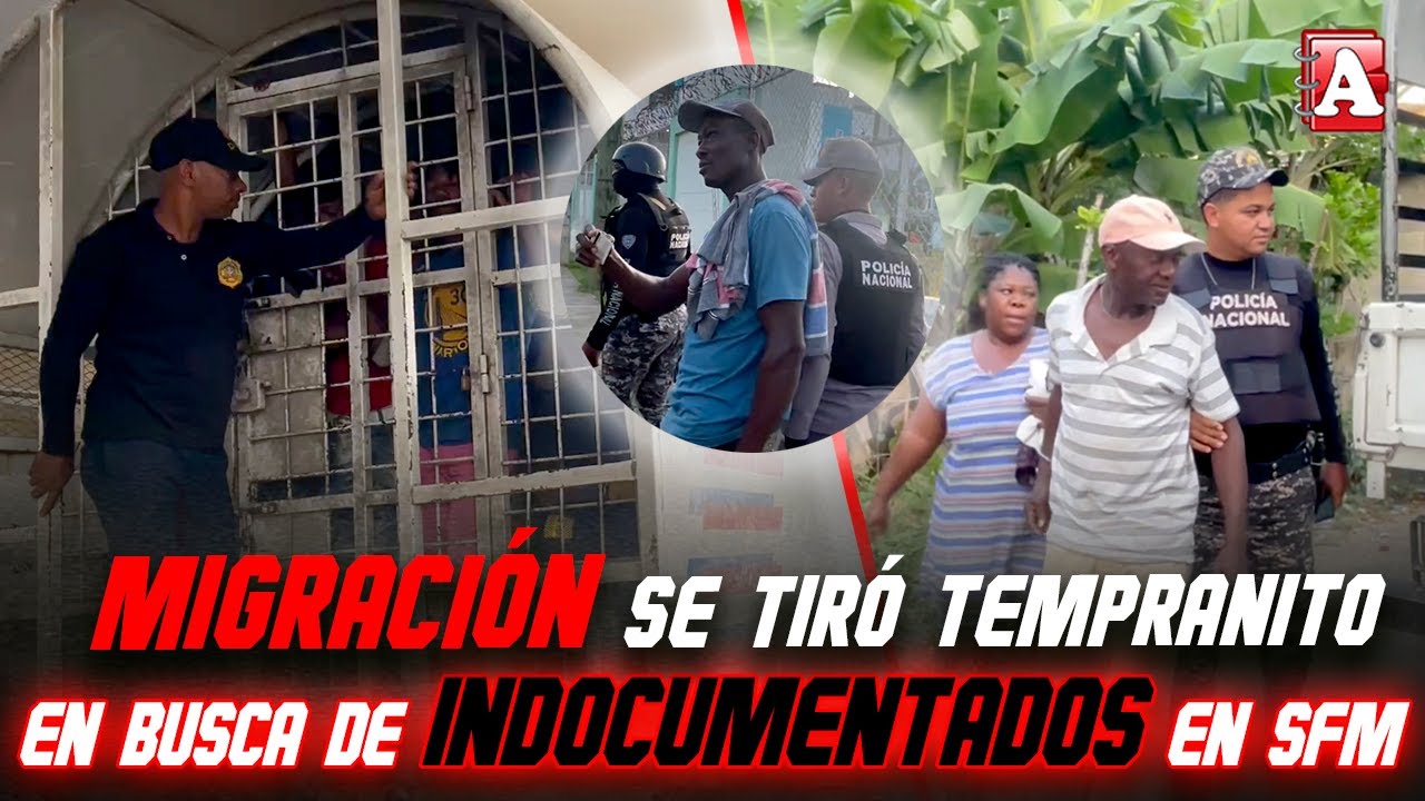MIGRACIÓN SE TIRÓ TEMPRANITO EN SFM