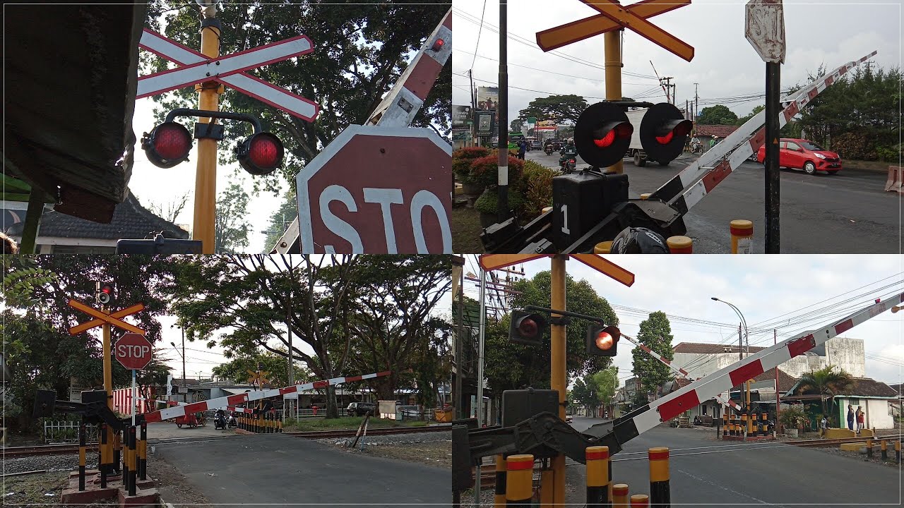 Kompilasi Perlintasan Kereta Api Malang Raya 2021 Vol. 1