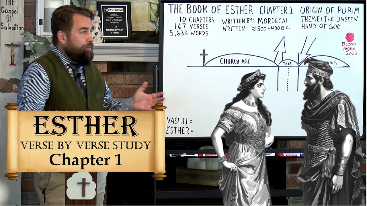 The Book of Esther Chapter 1 Verse by Verse Bible Study Robert Breaker #esther #biblestudy