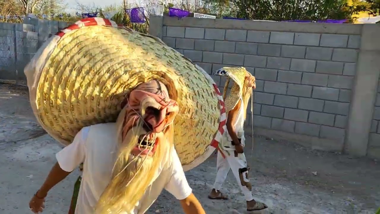 Chinelos, Diablos y Tecuanes, recorrido en el Rosario Micaltepec Puebla 2023, 8 viernes de cuaresma