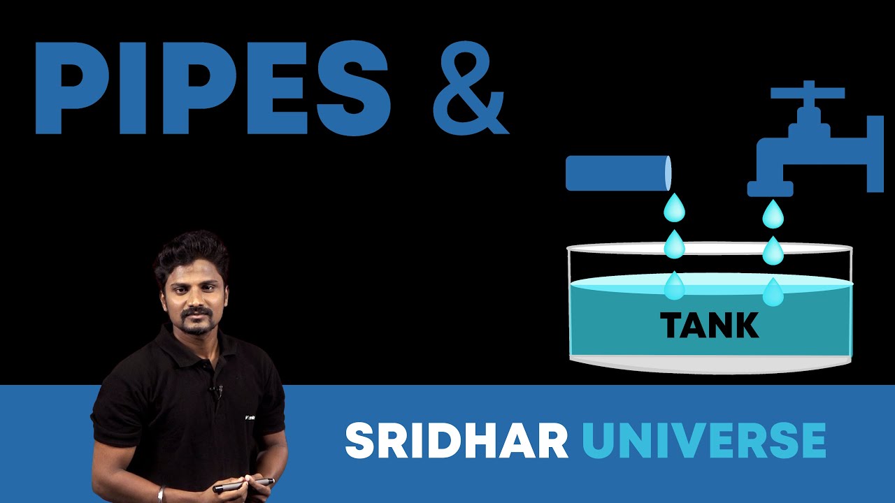 Pipes and Cisterns || Tips + Tricks || Sridhar Universe || Veranda Race