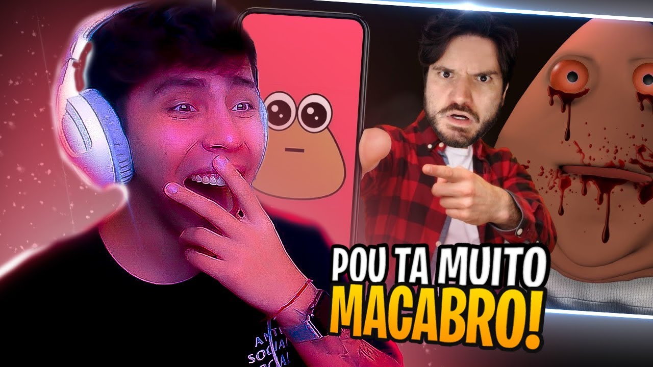 REACT O JOGO DE TERROR DO POU JAZZGHOST