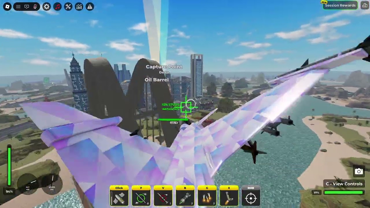 Destroying War Tycoon server only with my favorites vehicles
