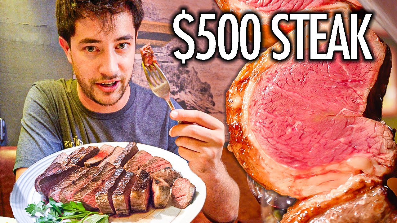 $10 Steak vs $500 Steak in Brazil!! STREET FOOD to 5 Star BUFFET of Brazilian BBQ!